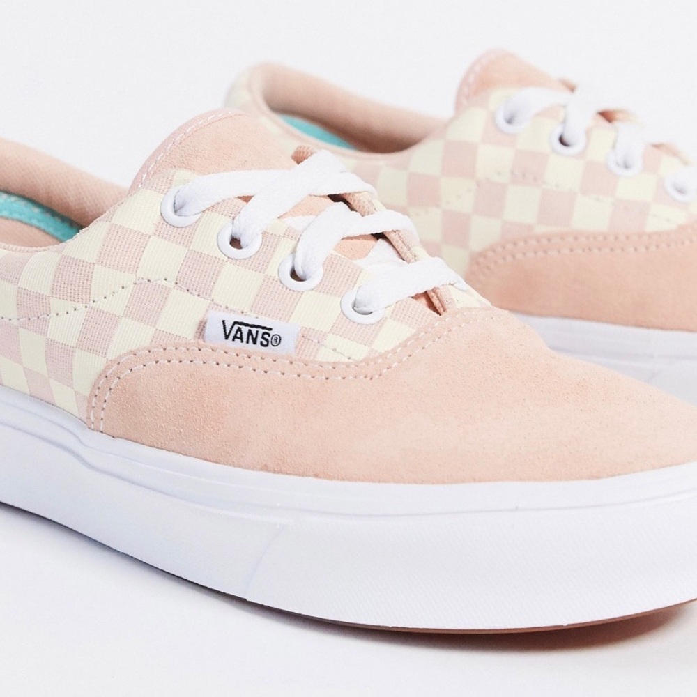 NEW vans comfycrush era pink checkerboard 6 / 6.5 - Picture 3 of 14